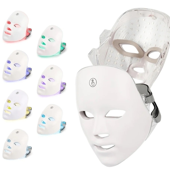 Wireless LED Facial Mask 7 Colours - Picture 2 of 3